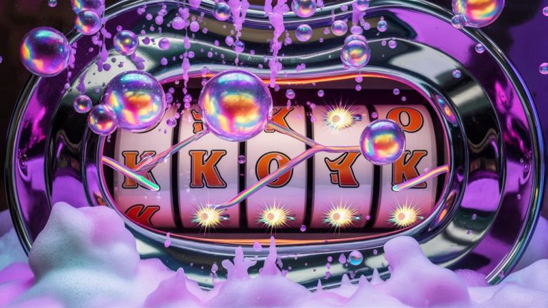 bubble themed slot game