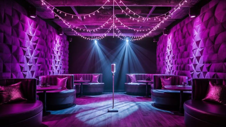 enhance karaoke ambiance strategically