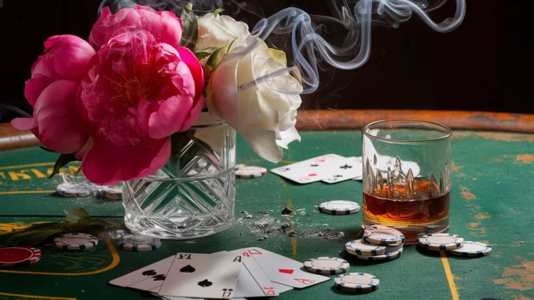 smoke poker flowers blooming