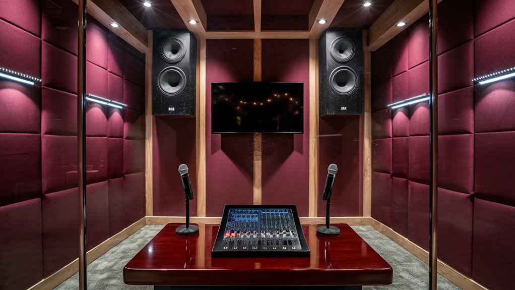audio equipment setup specifications