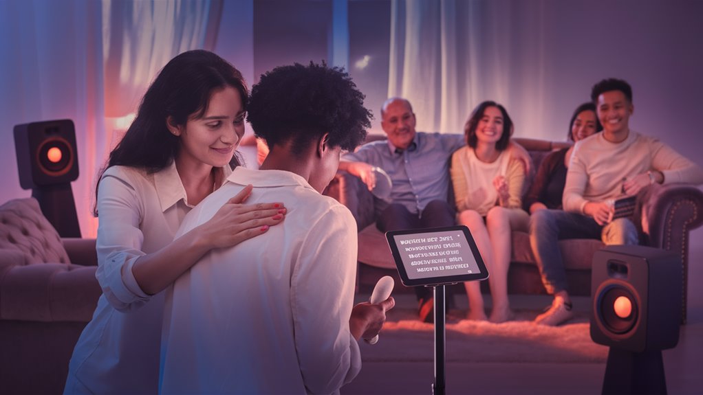 be gentle with timid performers