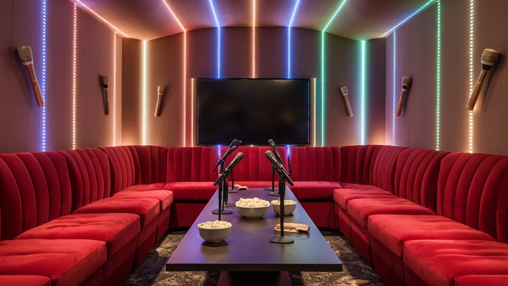 family singing entertainment venues