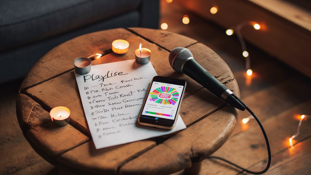 make musical playlist now