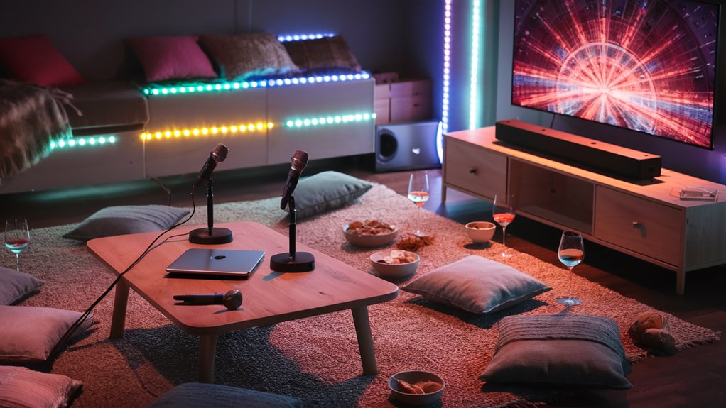 plan home karaoke party