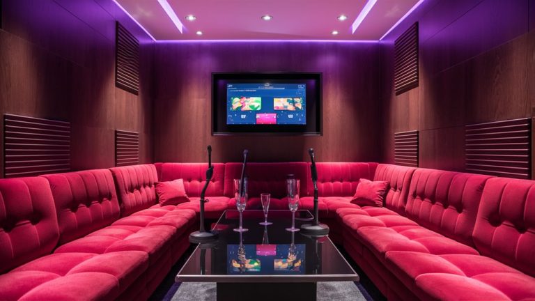 reserve private singing spaces