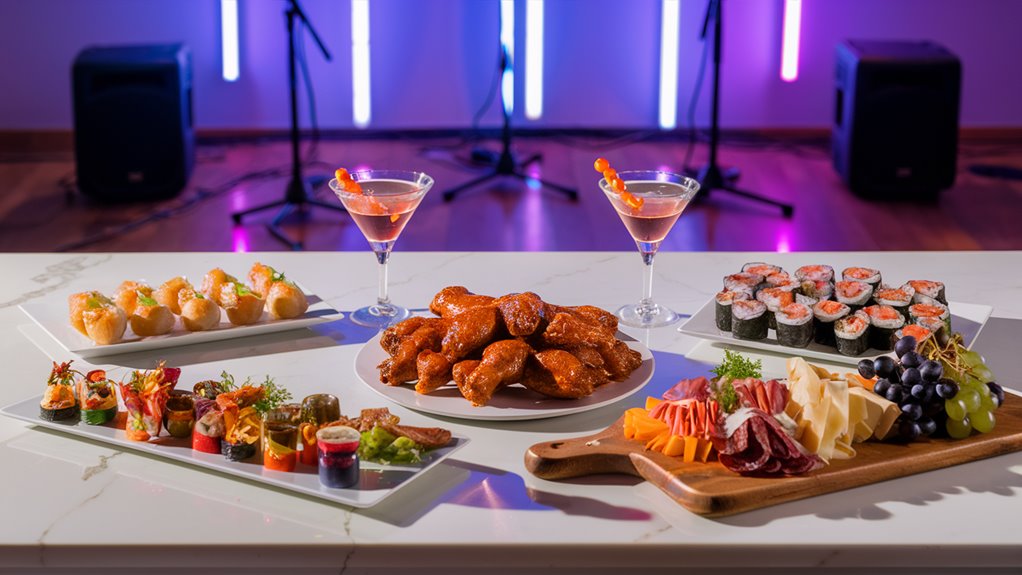 restaurant menu selection available