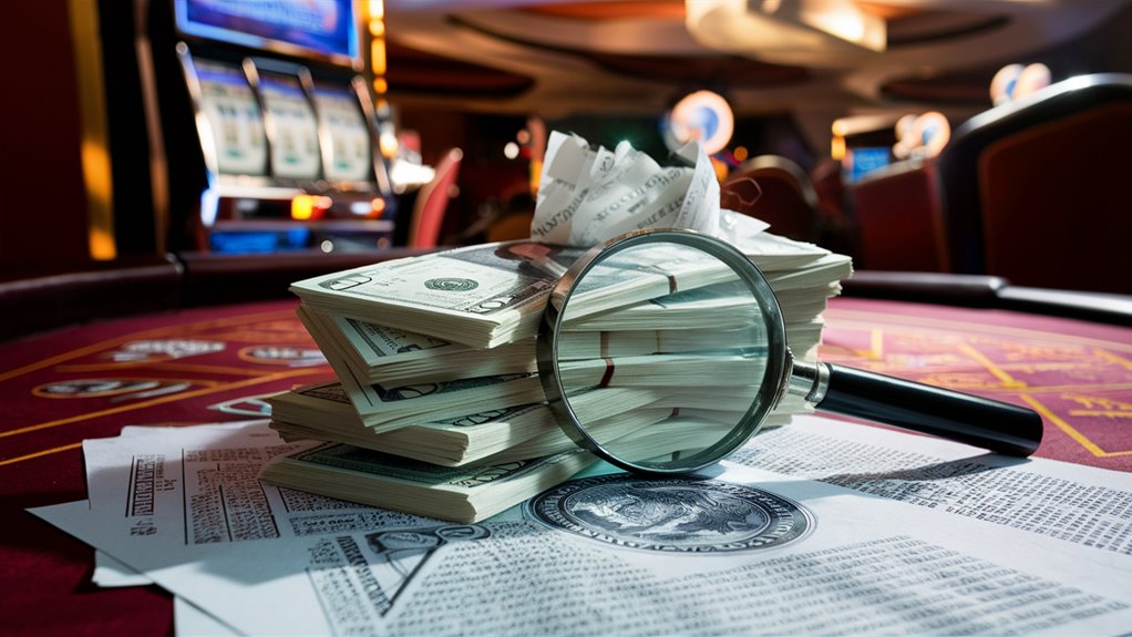 gambling money history story