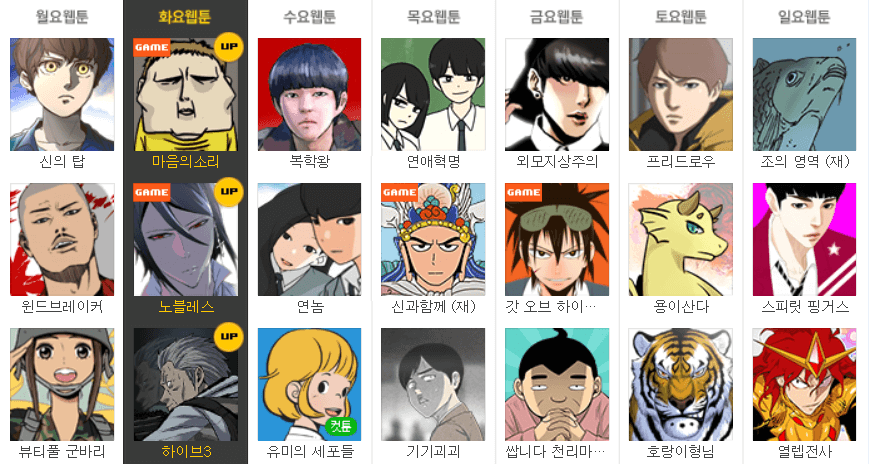 A Comparison of Content Selection and Usage Methods Across Major Korean Webtoon Platforms